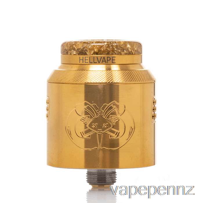 Hellvape Drop Dead 2 24mm RDA Gold VAPE NZ